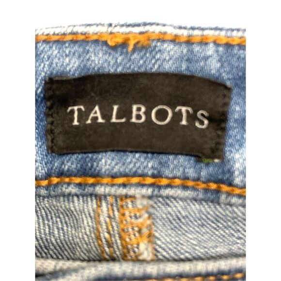 Talbots slim ankle Panama Wash women’s denim jean size 12 - Picture 7 of 11
